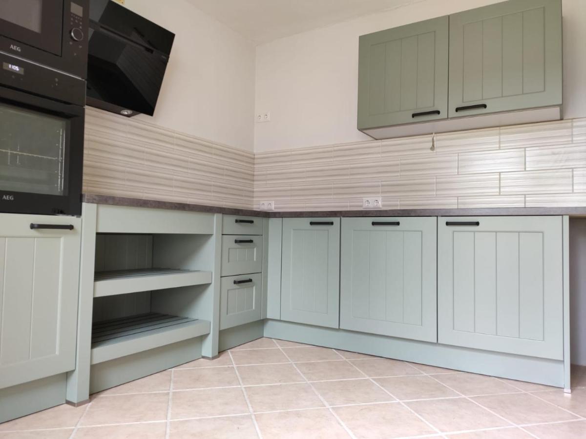Ferienhaus Blaue Blume Mit 11 Kw Ladestation, Kamin, Terrasse, Eingezaeuntem Garten, Sauna, Wlan, Netflix, 2 Hunde Willkommen! Güntersberge Esterno foto